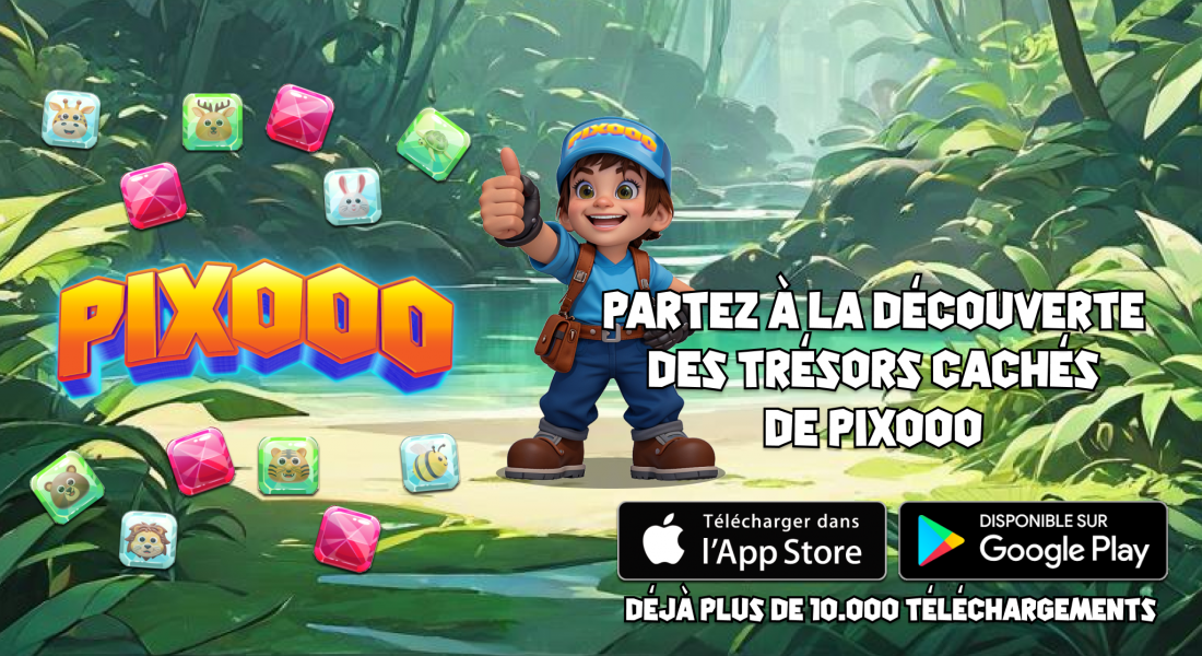 Pixooo – 10.000 Téléchargements